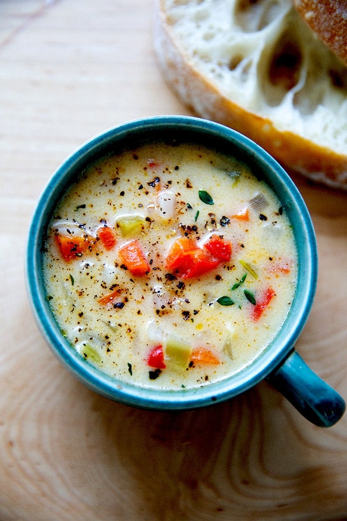 vermont cheddar cheese beer soup vegetarian - Article 1